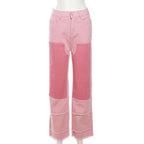 Miami Pastel Jeans – Relaxed Fit Jeans in sanfter Peach-Optik