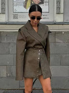 London Classic Trench – Leichter Übergangsmantel in Beige