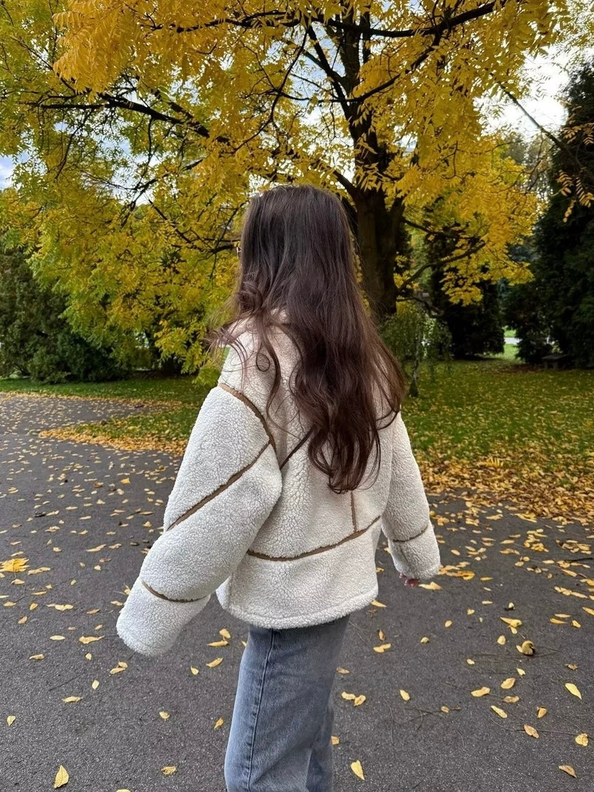 Alpen Cozy Parka - Gefütterter Mantel mit Kapuze und Kordelzug