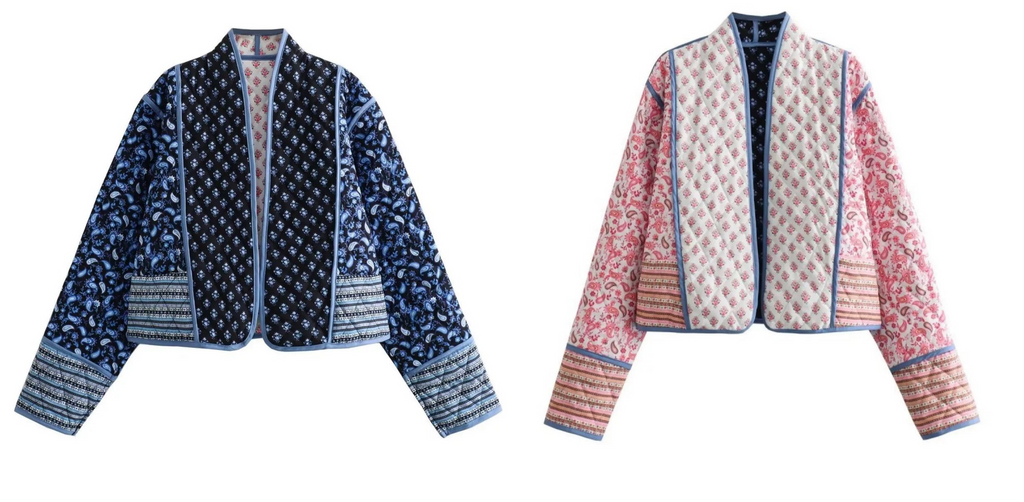 LA Denim Patch Jacket – Jeansjacke mit leichtem Vintage-Look