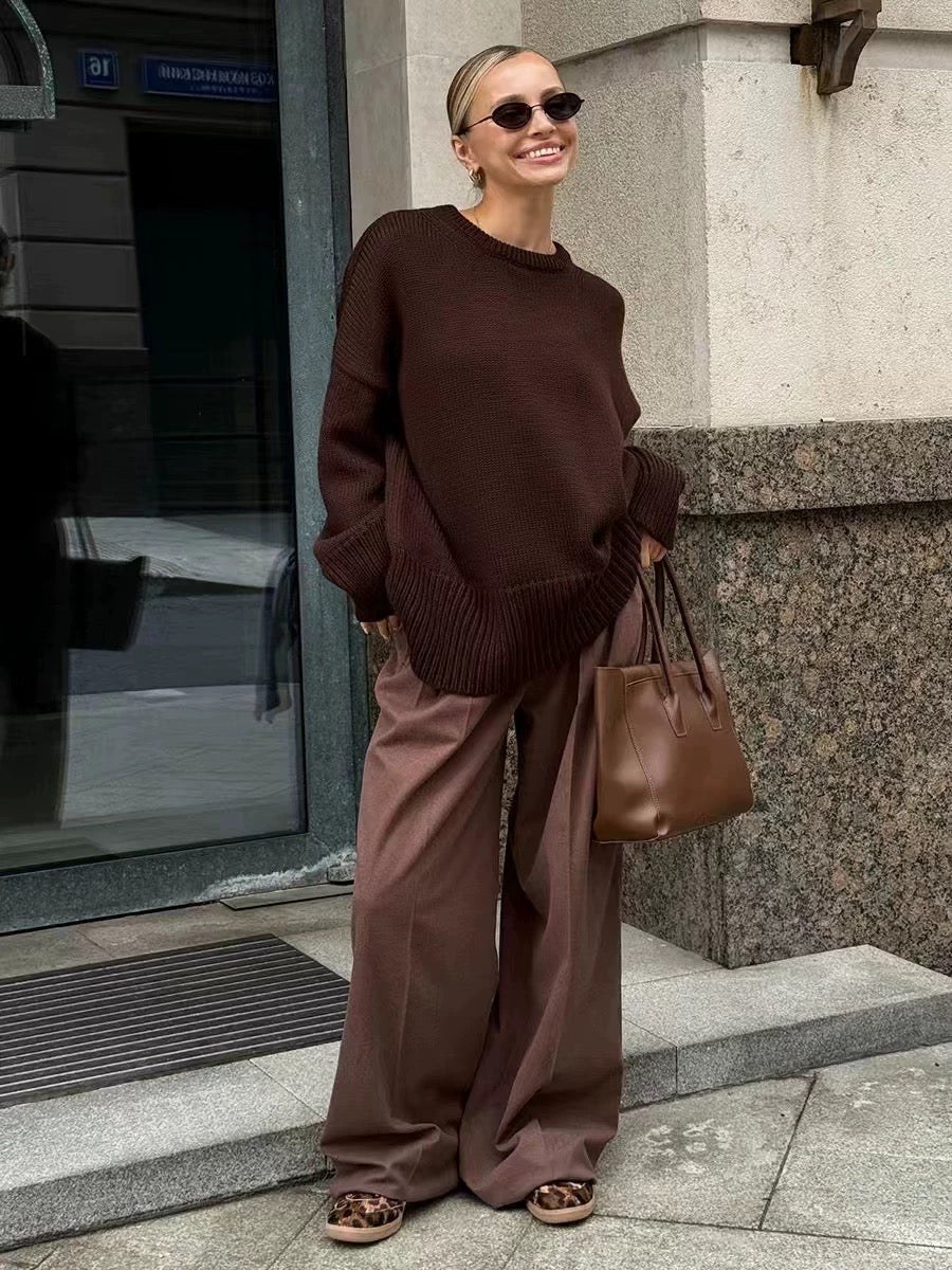 Verona Wool Knit – Cozy Knit mit Relaxed Fit