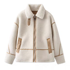 Alpen Cozy Parka - Gefütterter Mantel mit Kapuze und Kordelzug