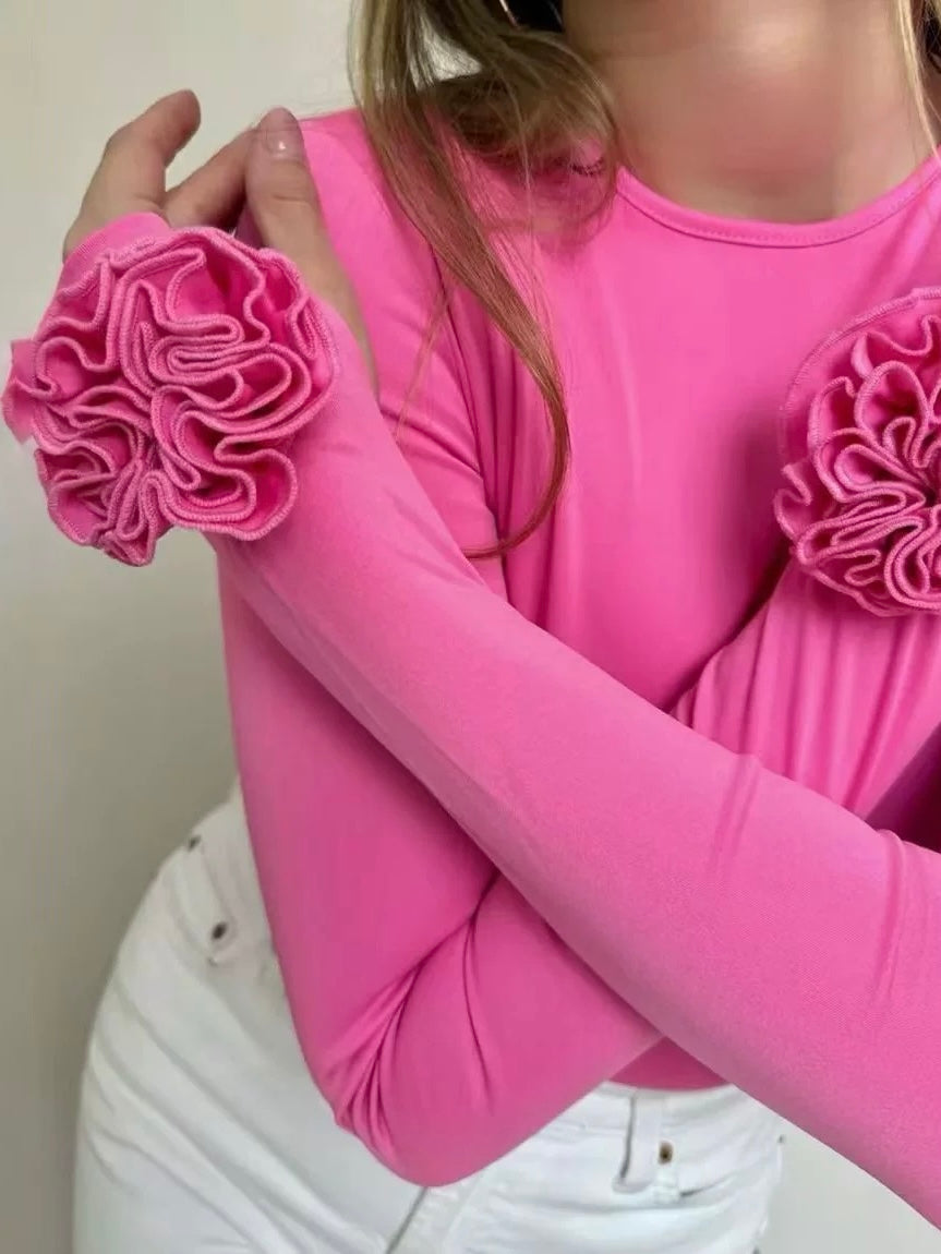 Dubai Ribbed Crop – Geripptes Crop-Top mit quadratischem Ausschnitt