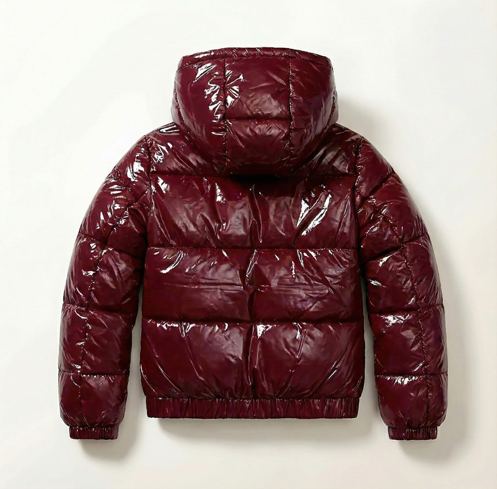RED OSLO PUFFER JACKET