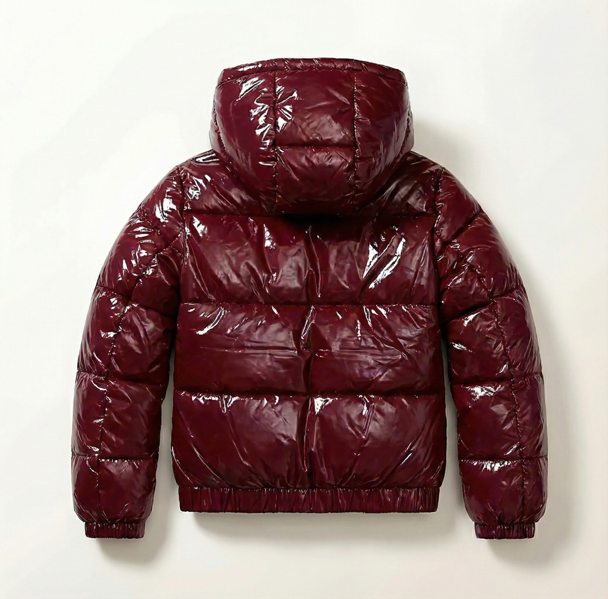 RED OSLO PUFFER JACKET