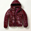RED OSLO PUFFER JACKET