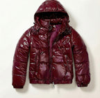 RED OSLO PUFFER JACKET