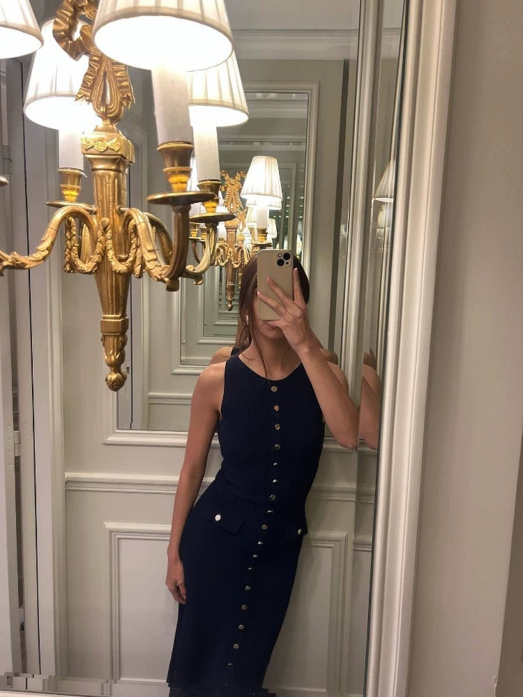 Roma Silk Slip Dress – Kurzes Etui-Kleid in luxuriöser Satin-Optik