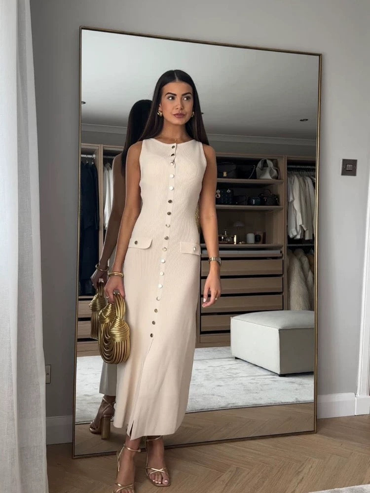 Roma Silk Slip Dress – Kurzes Etui-Kleid in luxuriöser Satin-Optik