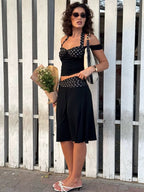 Milano Business Set – Zweiteiler mit figurbetontem Top und Hose