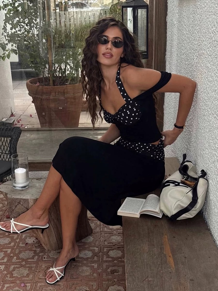 Milano Business Set – Zweiteiler mit figurbetontem Top und Hose