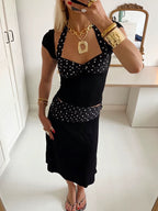 Milano Business Set – Zweiteiler mit figurbetontem Top und Hose