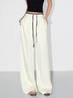 New York High Rise Denim – Hose mit weitem Bein