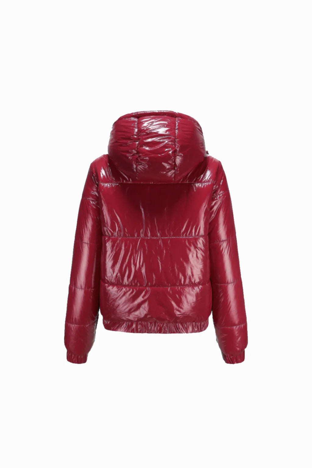 RED OSLO PUFFER JACKET