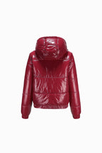 RED OSLO PUFFER JACKET