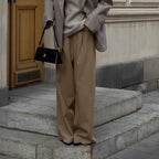 MUUNE GESTREIFTE ANZUG HOSE