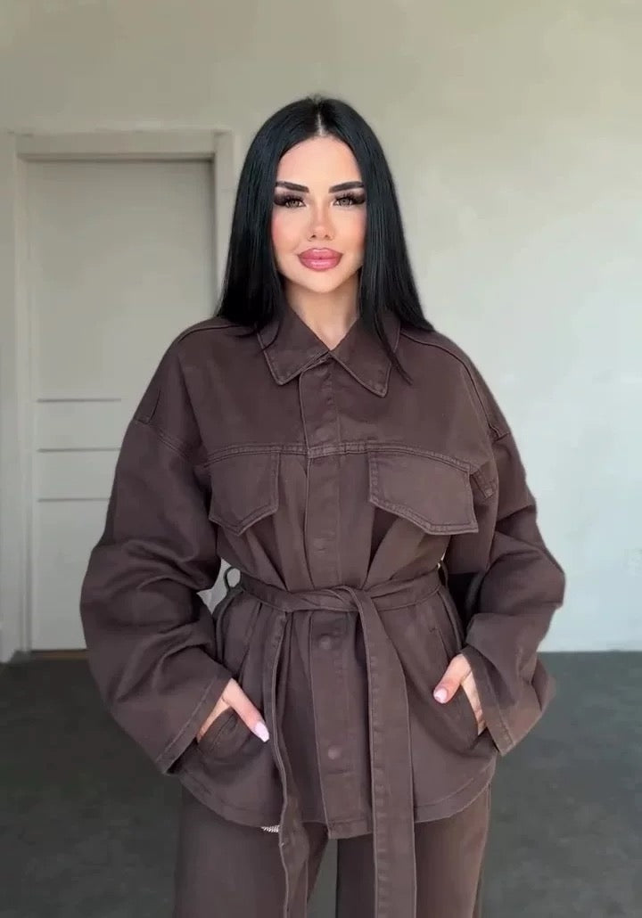 SUERA CROP KNIT ZWEITEILER SET