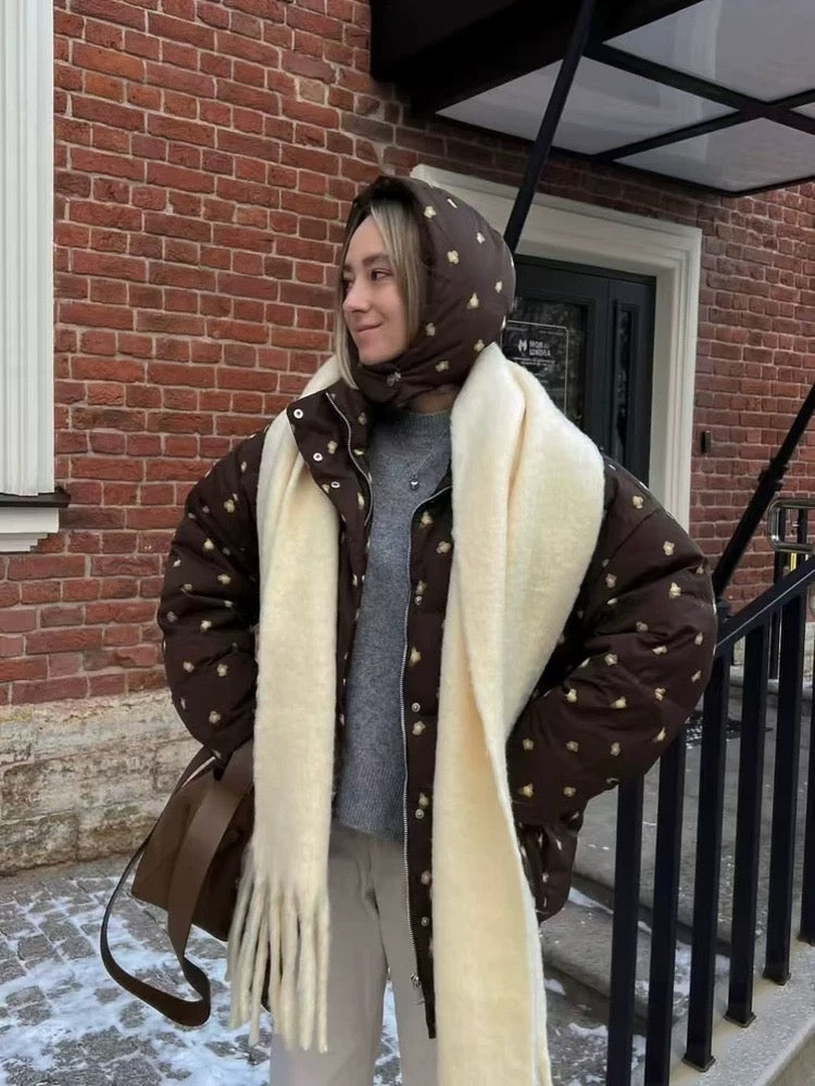 MUUNE FLWR PUFFER JACKE