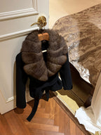 ROM CLASSIC MUUNE FUR COAT