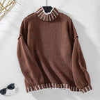 MEJA WOLL KNIT ROLLKRAGEN PULLOVER